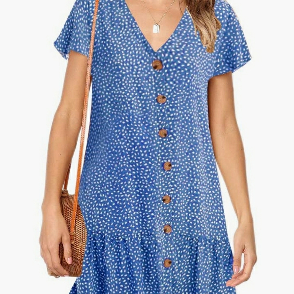 Polka Dot Mini Dress